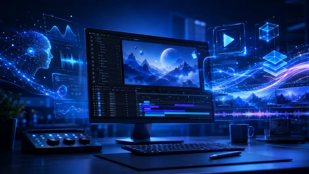 After Effects для упаковки AI-контента в motion design и короткие ролики