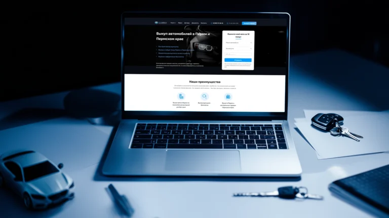 Главная страница сайта DriveSale.ru после полной переработки и оптимизации
