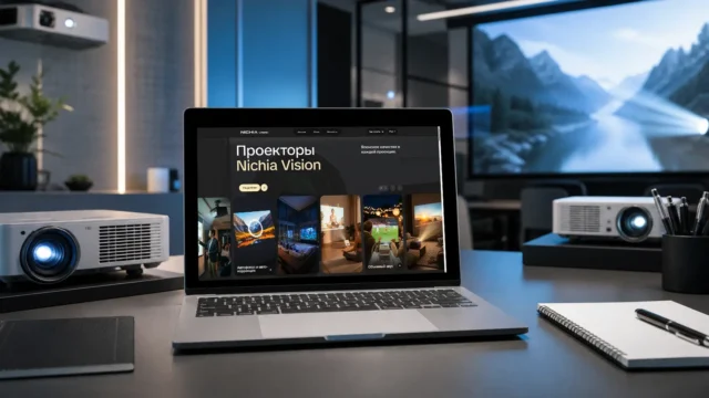 NichiaVision.com — корпоративный сайт-каталог на WordPress с вёрсткой по готовому макету