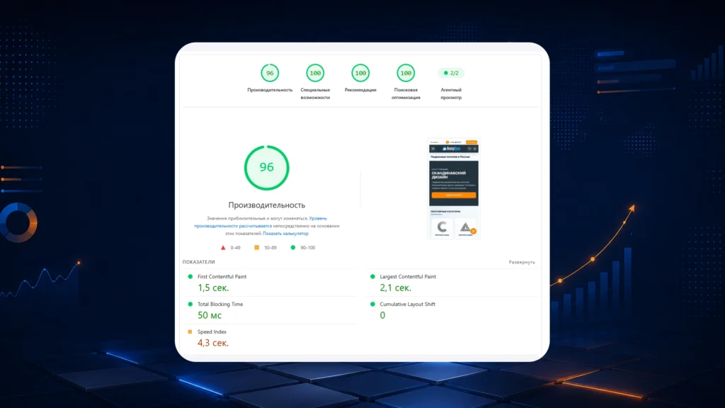 Мобильный PageSpeed Prompotolok.ru после технической переработки Мобильный PageSpeed Prompotolok.ru после технической переработки